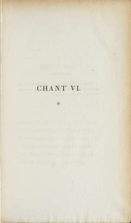 Chant VI.