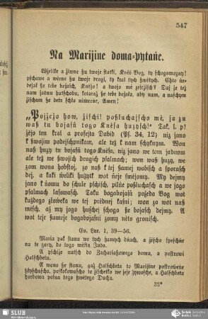 Na Marijine doma-pytaṅe
