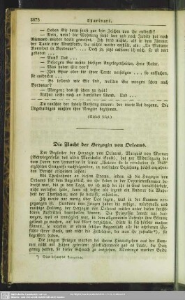 Die Flucht der Herzogin von Orleans