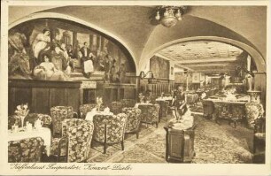 Kaffeehaus Imperator. Konzert-Diele.