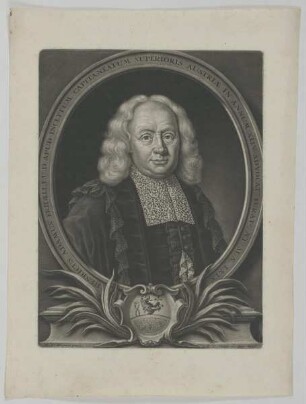 Bildnis des Henricus Adamus Frideli