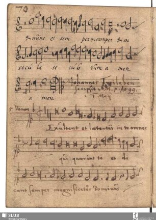 Meiland, Jakob: Exsultent et laetentur