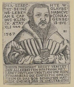 Bildnis des Conradvs Klingenbeck