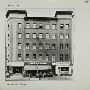 Fotografie: Oranienstr. 29, um 1981