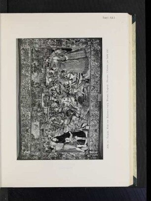 Abb. 71. Turiner, Fest von Bayonne 1565. Flandr. Teppich, Florenz, Uffizien (zu Seite 257).