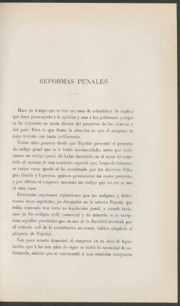 Reformas penales