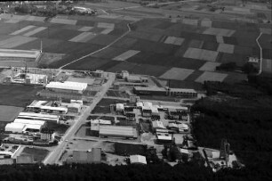 Freiburg: Industriegebiet Steinacker, von Norden