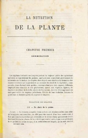 Nutrition de la Plante : Applications de Chimie organique