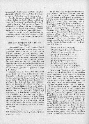 Aus der Blütezeit der Charlotte von Hagn