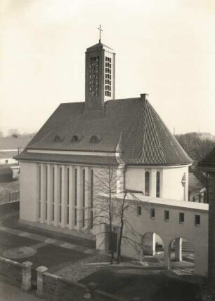 Dresden-Neustadt. Diakonissenhauskirche (Lossow und Kühne; 1928/1929). Außenansicht