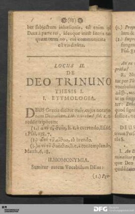 Locus II.