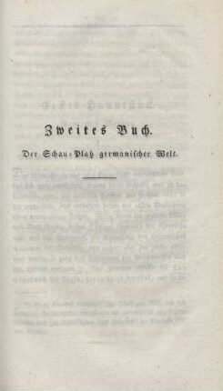 Zweites Buch. Der Schau-Platz germanischer Welt.