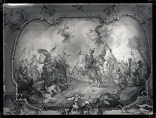 Schloß; Kapelle, Deckenbild