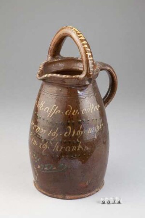 Henkelkanne für Kaffee