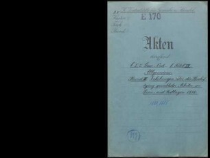 Erhebungen über die Beschäftigung gewerblicher Arbeiter an Sonn- und Festtagen (Drucksachen, Zeitungsausschnitte aus dem "Beobachter")