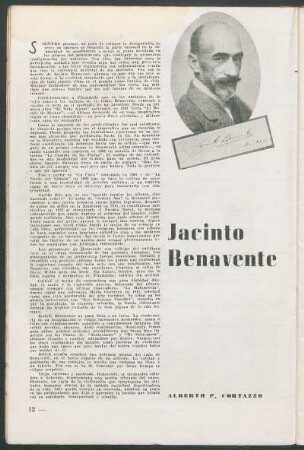 Jacinto Benavente