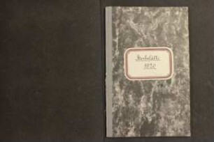 Namensverzeichnis Sterberegister Lemgo 1920