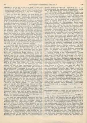 107-108 [Rezension] Hermann von der Goltz