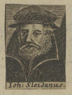 Bildnis des Iohannes Sleidanus