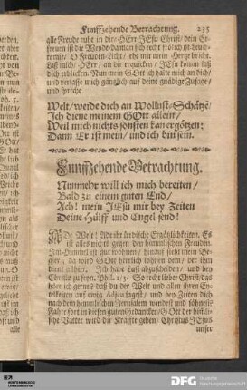 Funffzehende Betrachtung.