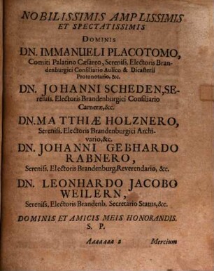 Superpondium Alexicacon Seu Consilium De Peste : Lingva Germanica Editum Dantisci Anno M.DC.XXX. ...