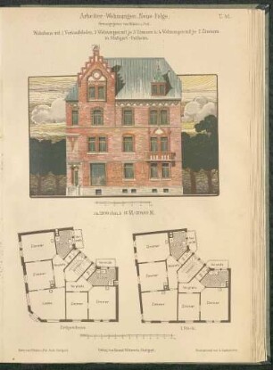Wohnhaus mit 1 Verkaufsladen in Stuttgart-Ostheim