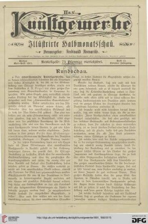 1. Mai-Heft 1892