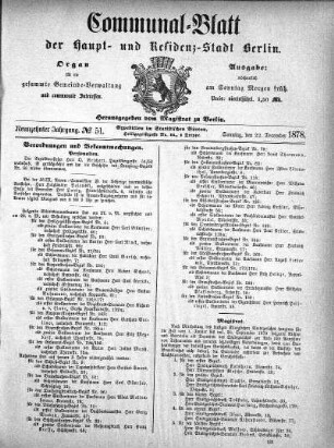 1878,51: No. 51, 22. Dezember 1878