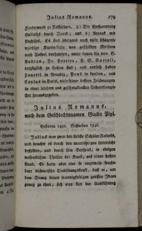 Julius Romanus, nach dem Geschechtsnamen Giulio Pipi