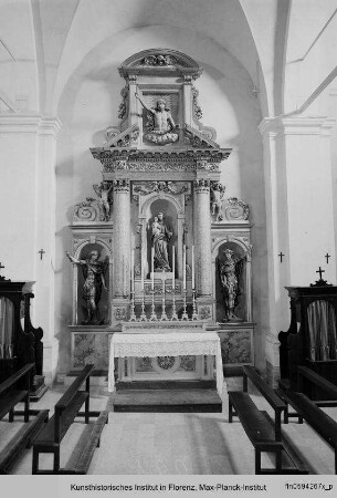Altar mit dem Heiligen Christopherus