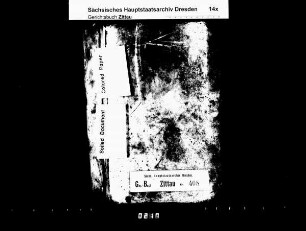 Konsensbuch der Ratsdörfer und der Stadt Zittau, Bd. 22