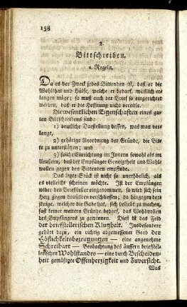 2. Bittschreiben.