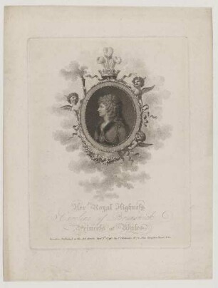 Bildnis der Caroline of Brunswick