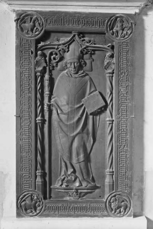 Grabplatte des Bischofs Barthold von Landesbergen (gest. 1502)