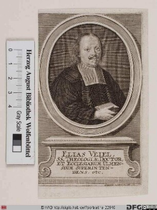 Bildnis Elias Veiel