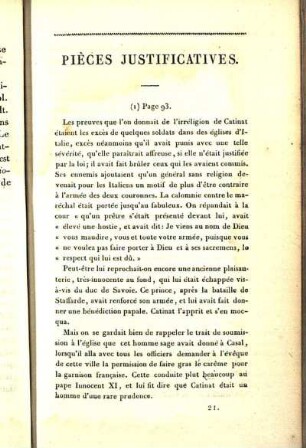 PIèces Justificatives.