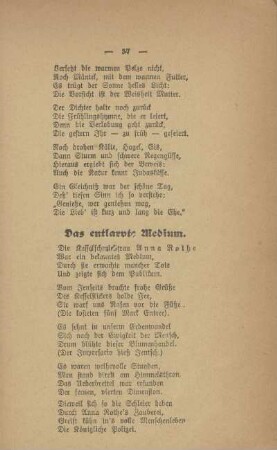 Das entlarvte Medium