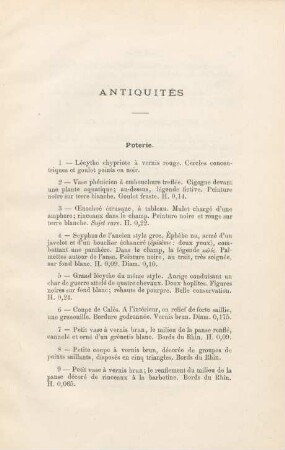 Poterie