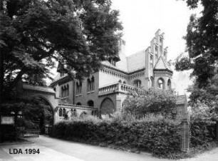 Ev. Paulus-Kirche und Pfarrhaus; Berlin, Steglitz-Zehlendorf
