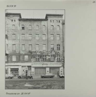 Fotografie: Dresdener Str. 20, um 1981