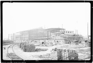 Bau Me 138 Gipsmüllerei, Me 139 Ammonsulfatfabrik, Me 141 Gipslager