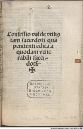 Confessio seu medicina animae