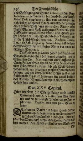 Das XXV. Capitul.