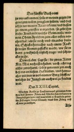 Das XXIII. Capitel.