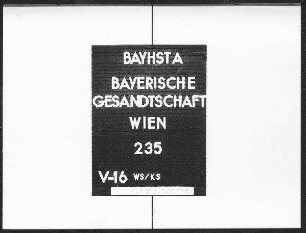 Korrespondenz mit Unertl u.a. (Preysing, Praidlohn, Toerring)