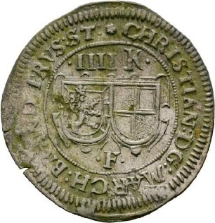 Batzen des Markgrafen Christian von Brandenburg-Bayreuth