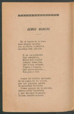 Semos mancos