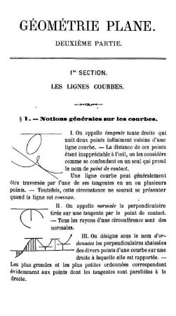 Géométrie Plane. Deuxième Partie.