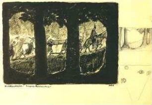 Entwurf zu "Die Nibelungen" (1922-1924)