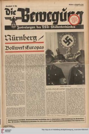 Nr. 37 (9. September 1936)